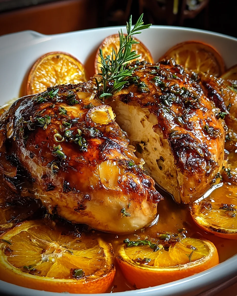 Roasted Orange Chicken Roasted
