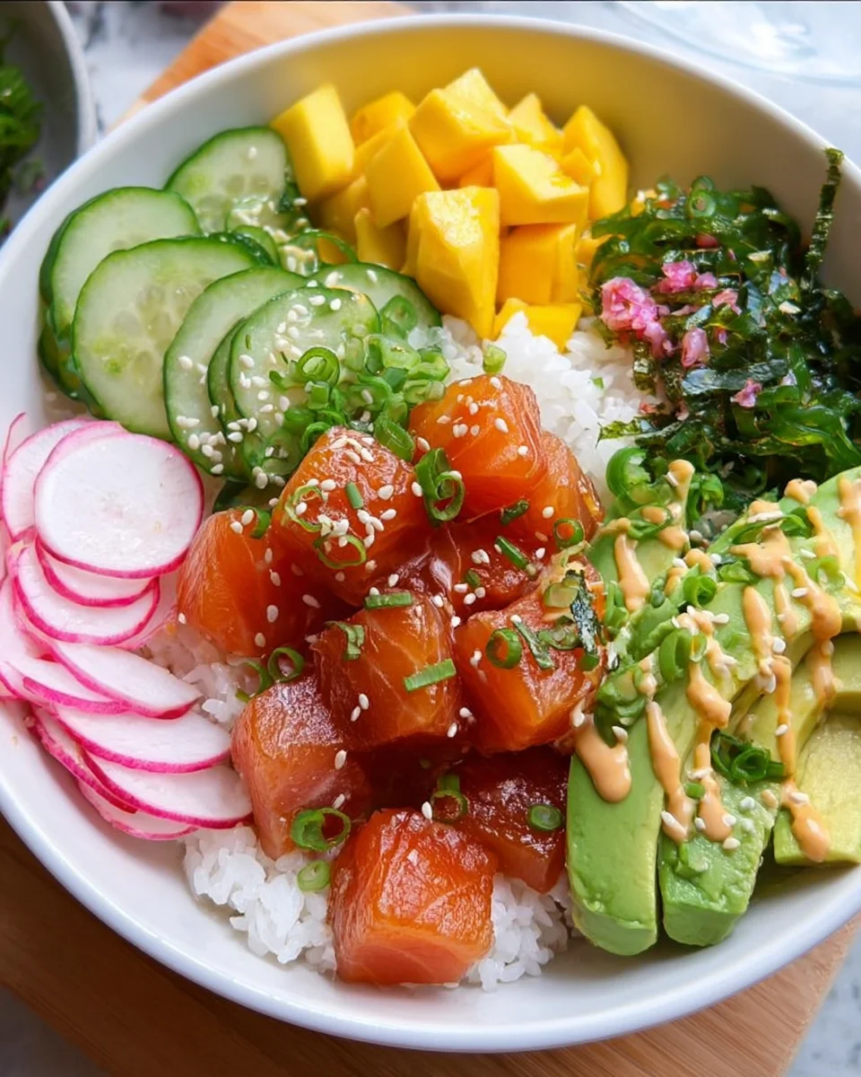 Salmon Poke Bowl 22 Salmon