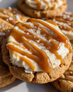 Salted Caramel Cheesecake Cookies Recipe