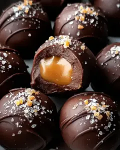 Salted Caramel Truffles