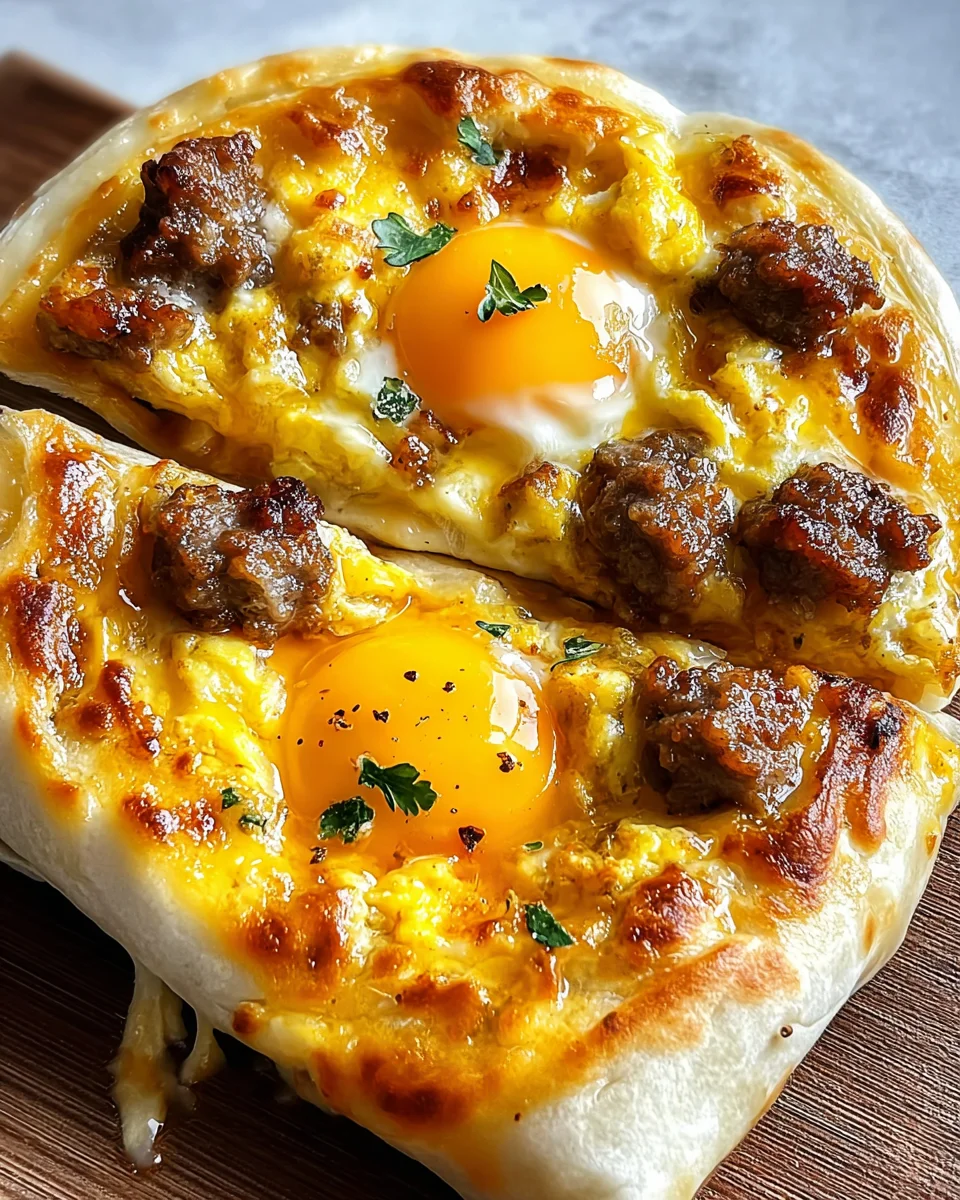 Sausage Egg and Cheese Breakfast Roll-Ups