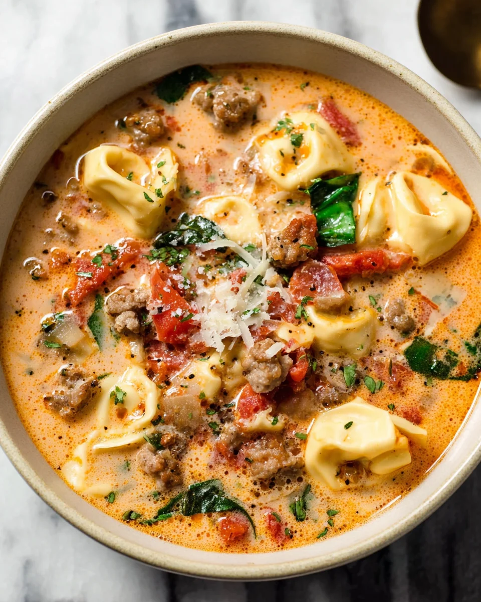 Sausage Tortellini Soup 28 Sausage