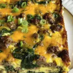 Sausage & Egg Keto Breakfast Casserole