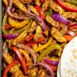 Sheet Pan Chicken Fajitas