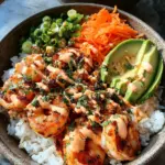 Shrimp Rice Bowls with Spicy Mayo