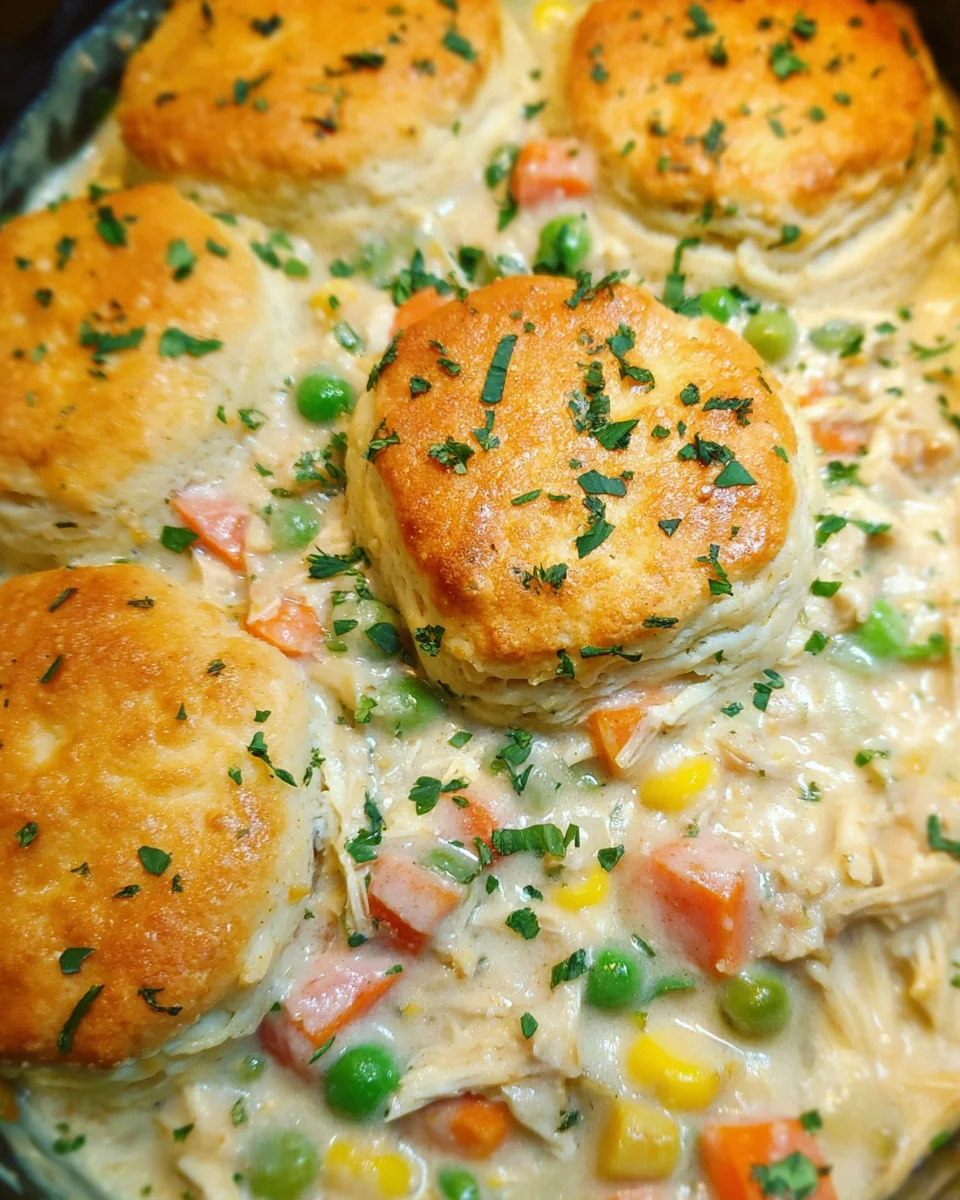 Slow Cooker Chicken Pot Pie Slow