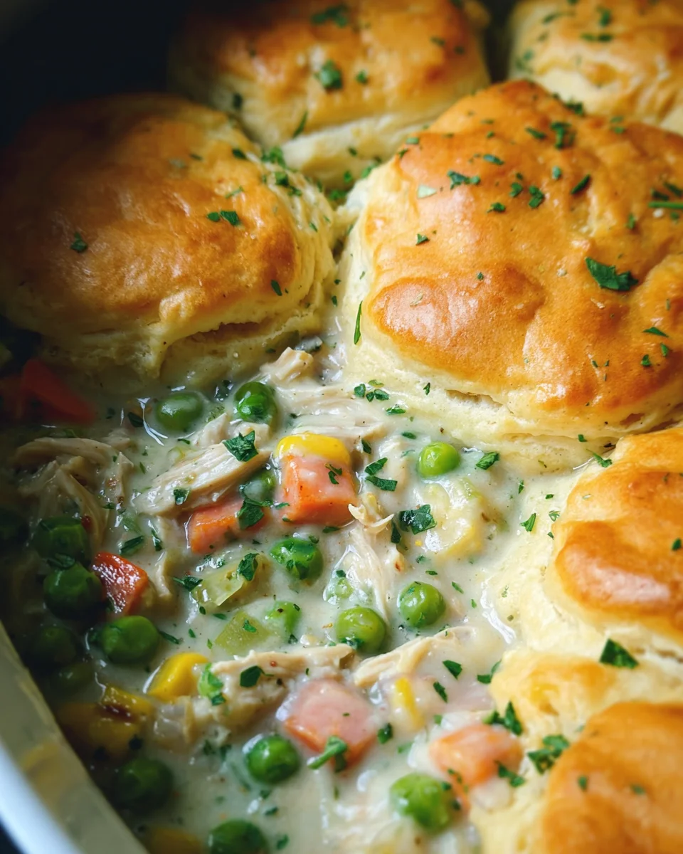 Slow Cooker Chicken Pot Pie Slow