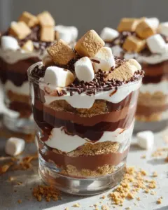 Smores Pudding Cups