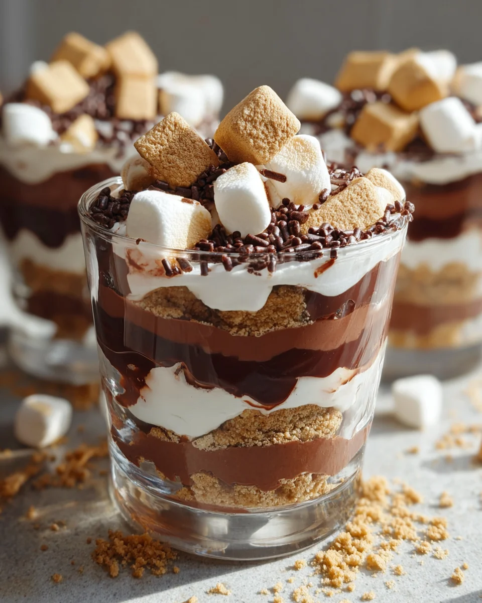 Smores Pudding Cups Smores Pudding Cups