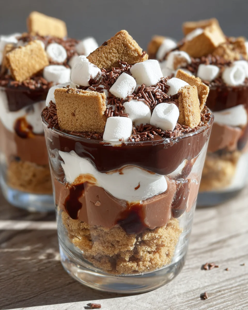 Smores Pudding Cups Smores