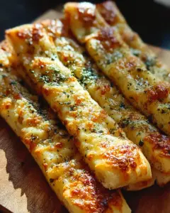 Sourdough Cheesy Breadsticks
