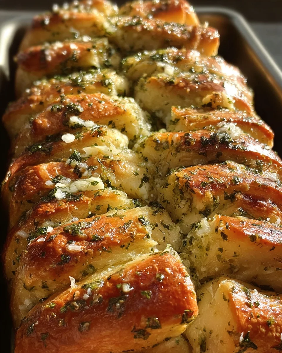 Sourdough Discard Garlic Pull Apart Bread 22 Sourdough
