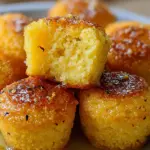 Southern-Style Honey Butter Cornbread Poppers