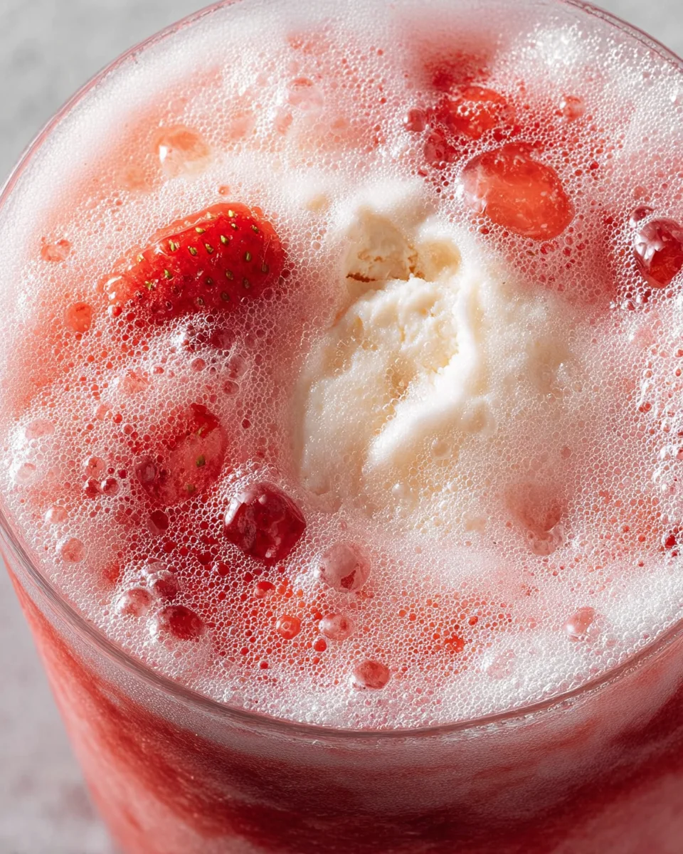 Sparkling Strawberry Float 14 Sparkling