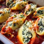 Spinach and Ricotta Stuffed Shells Recipe