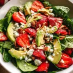 Strawberry Avocado Spinach Salad with Poppyseed Dressing 24 Strawberry Avocado Spinach Salad with Poppyseed Dressing