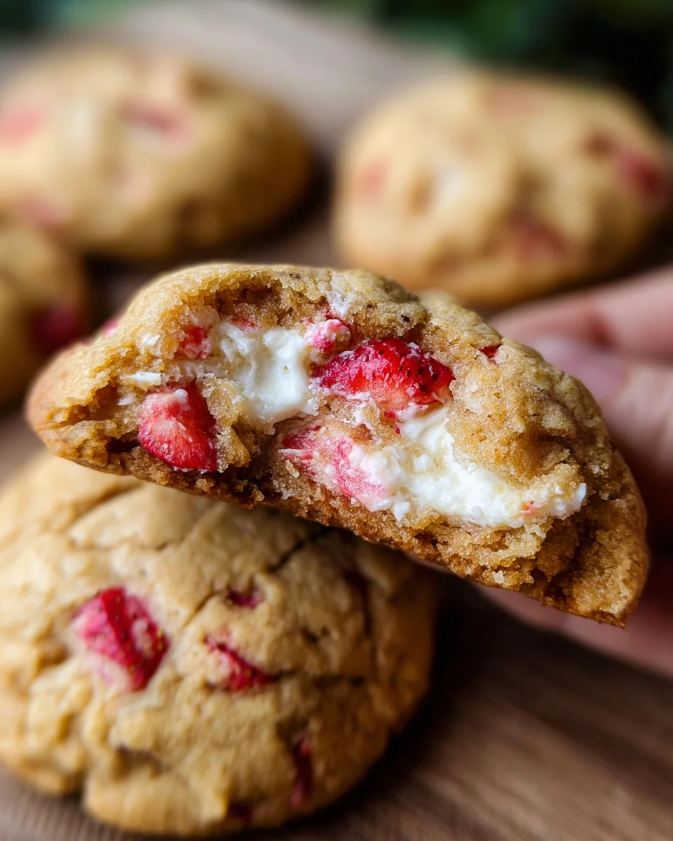 Strawberry Cheesecake Cookies 25 Strawberry Cheesecake Cookies