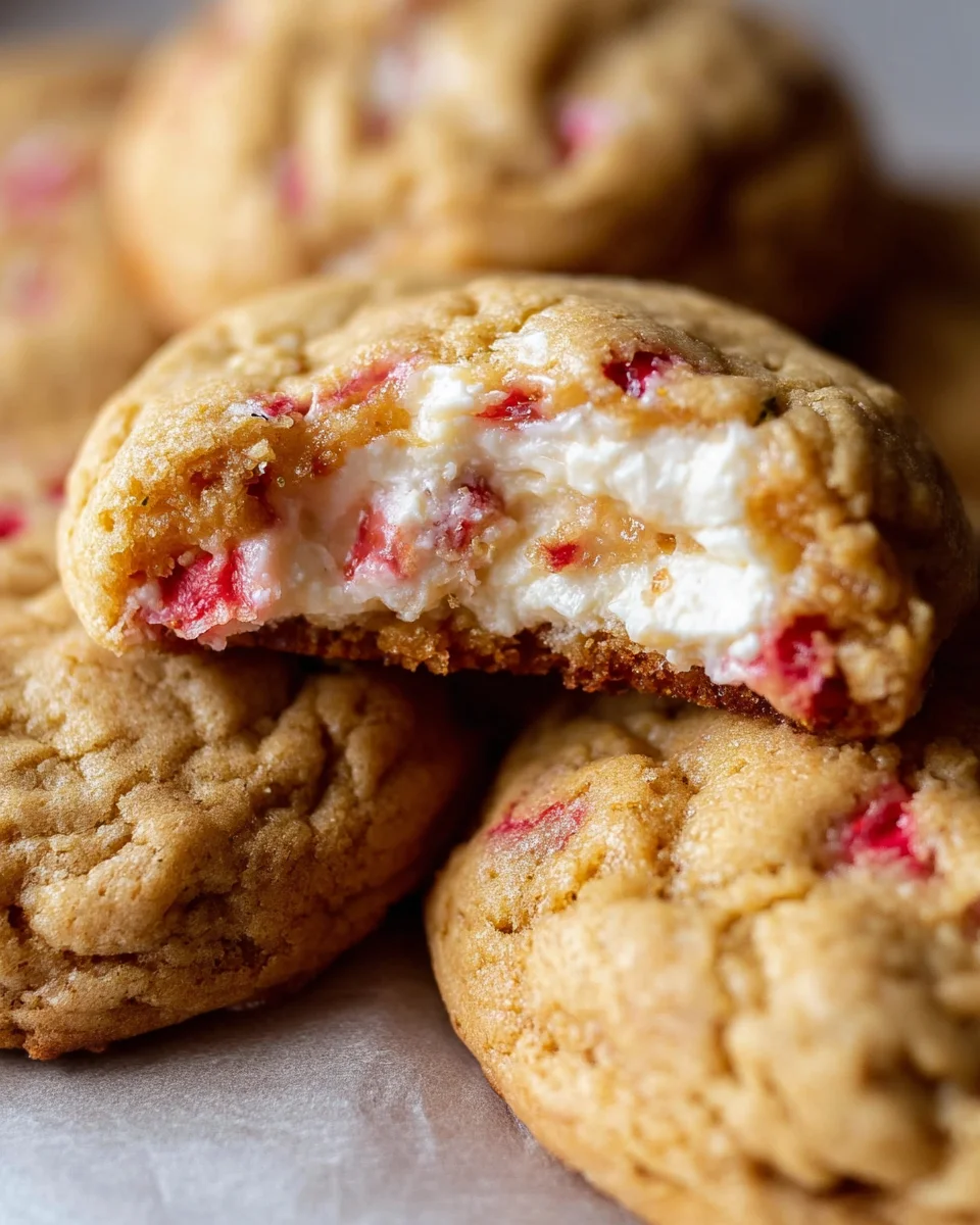 Strawberry Cheesecake Cookies 26 Strawberry