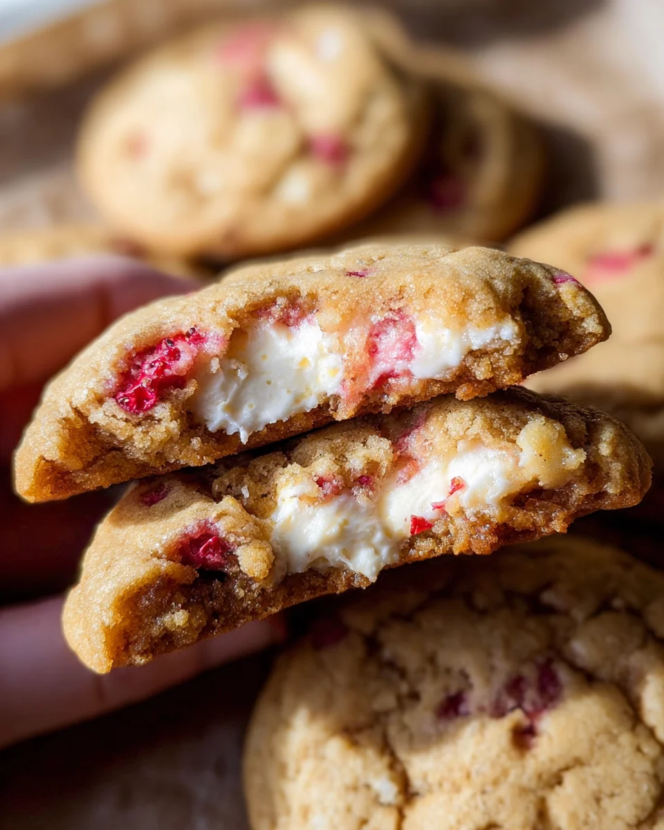 Strawberry Cheesecake Cookies 27 Strawberry