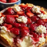 Strawberry Cheesecake Dump Cake