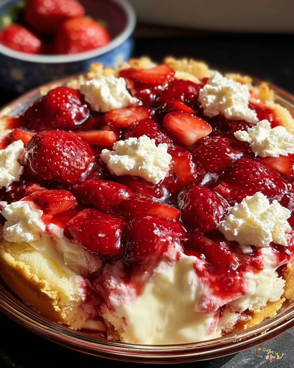 Strawberry Cheesecake Dump Cake 15 Strawberry Cheesecake Dump Cake