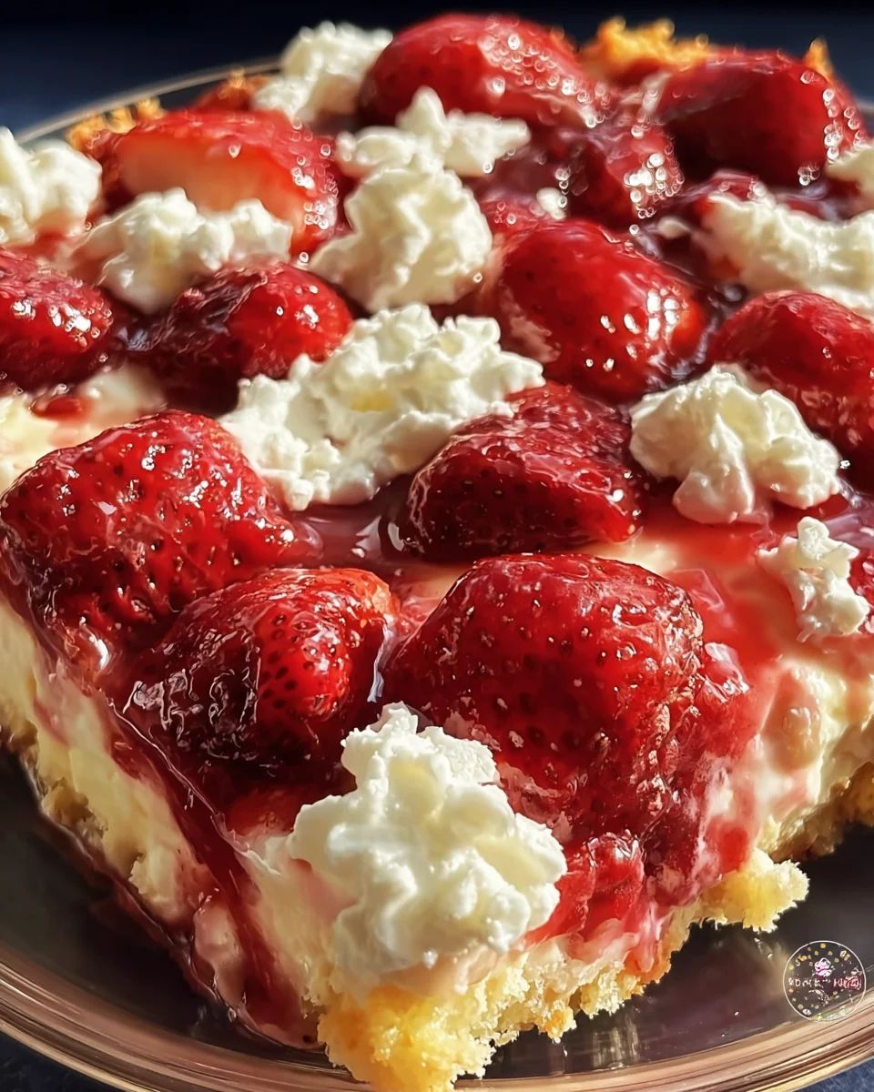 Strawberry Cheesecake Dump Cake 16 Strawberry