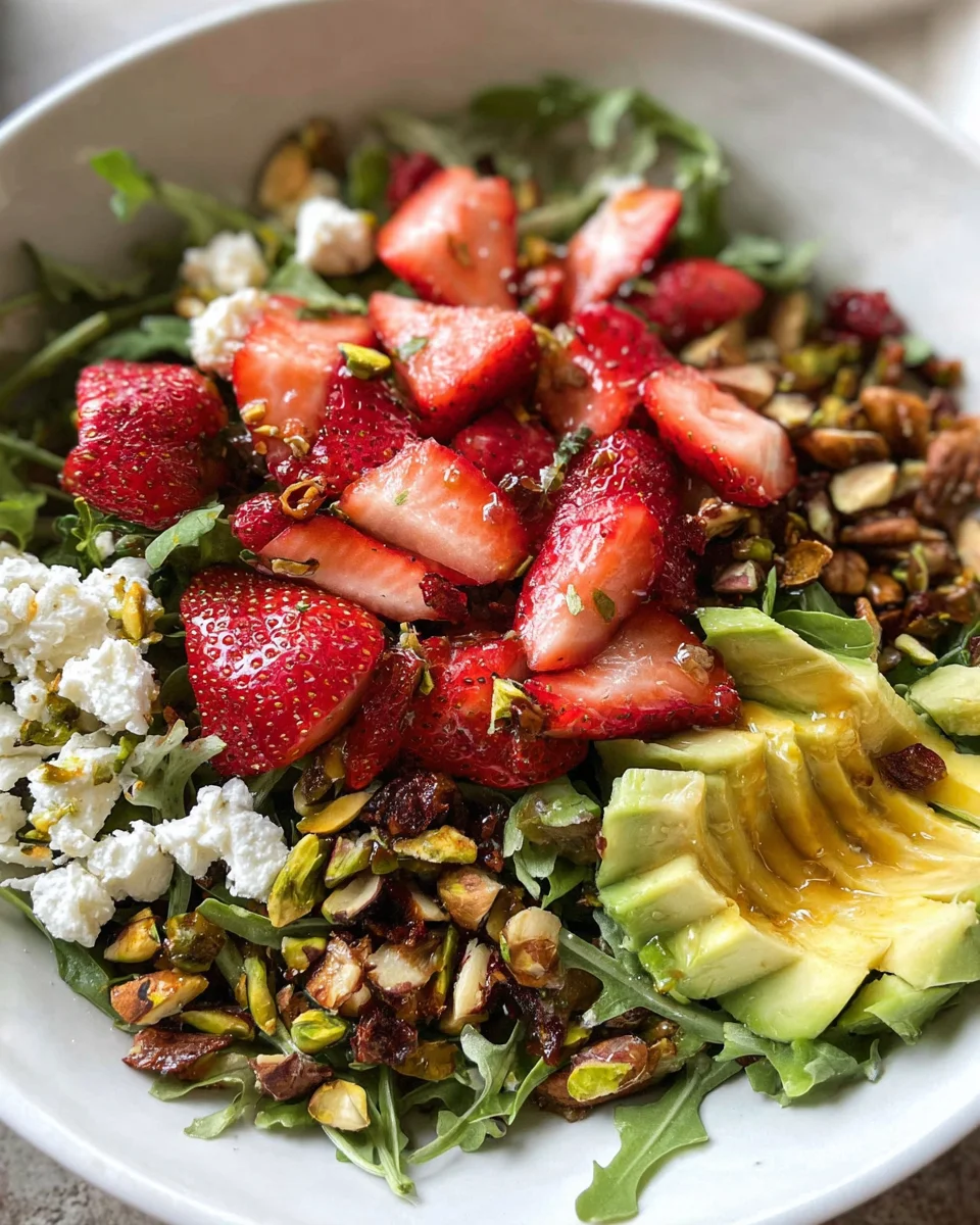 Strawberry Crunch Salad Strawberry Crunch Salad