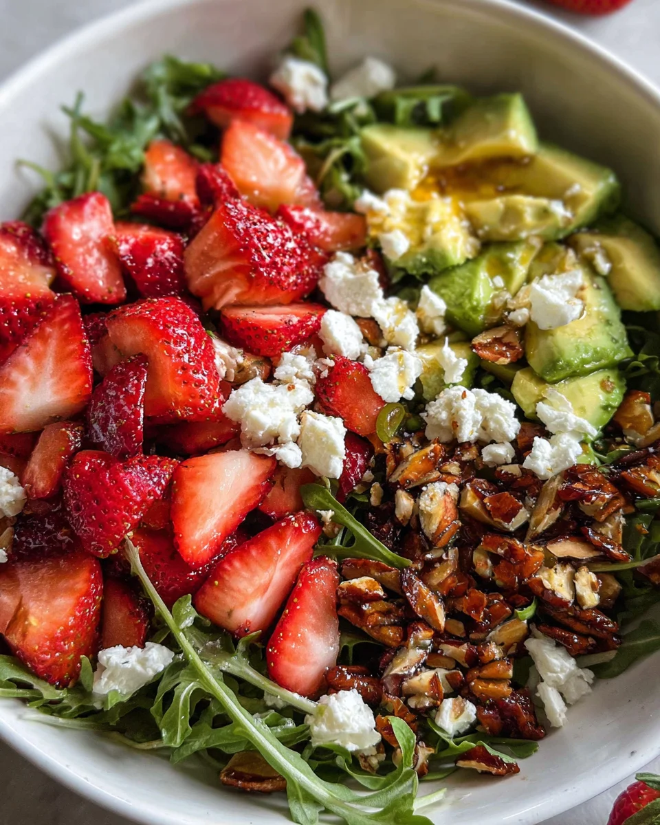 Strawberry Crunch Salad Strawberry
