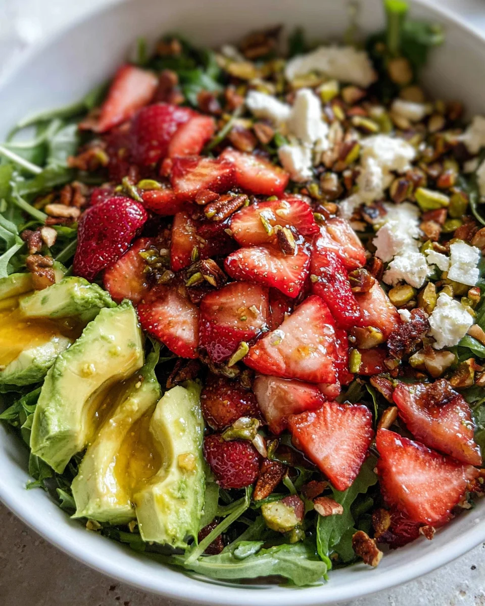Strawberry Crunch Salad Strawberry