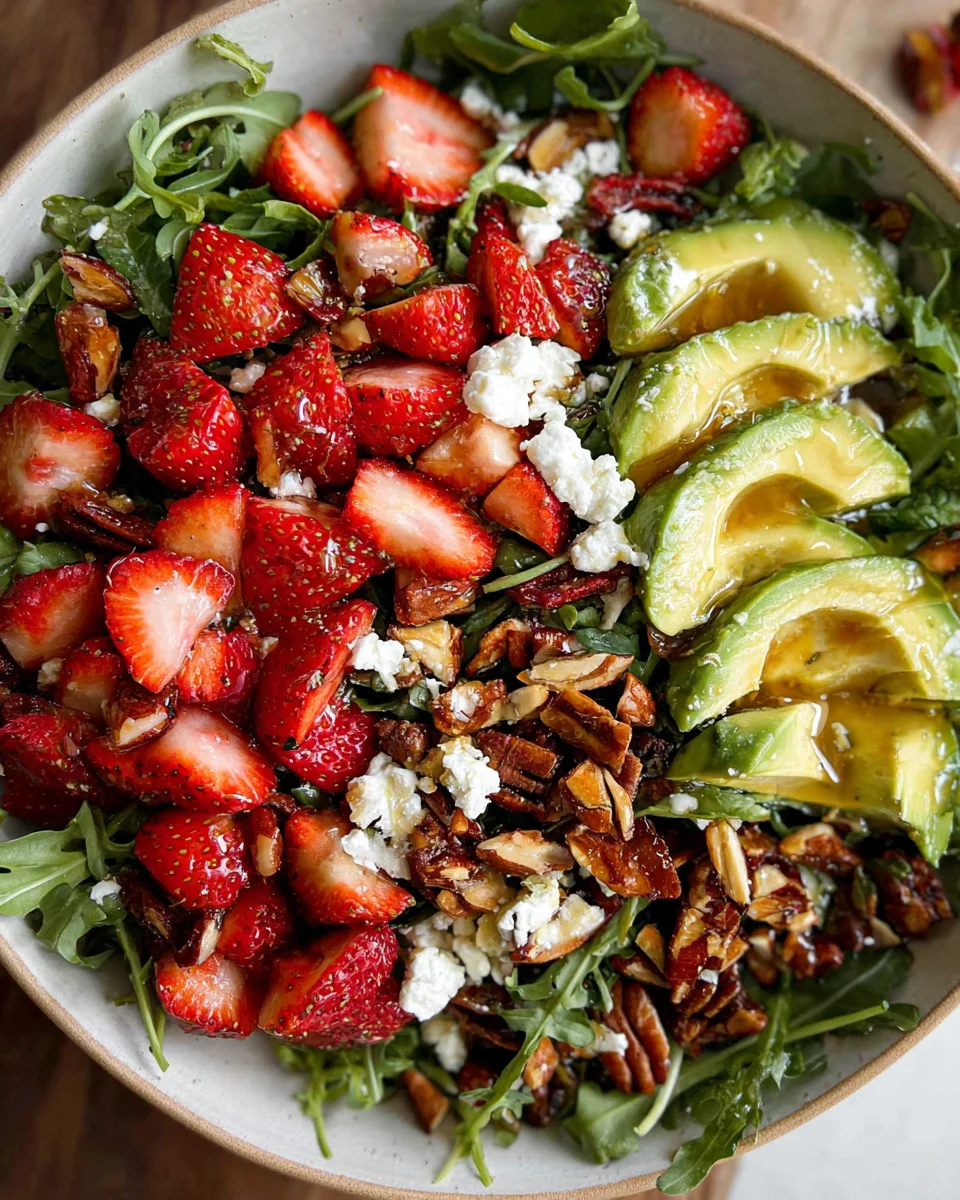 Strawberry Crunch Salad Strawberry