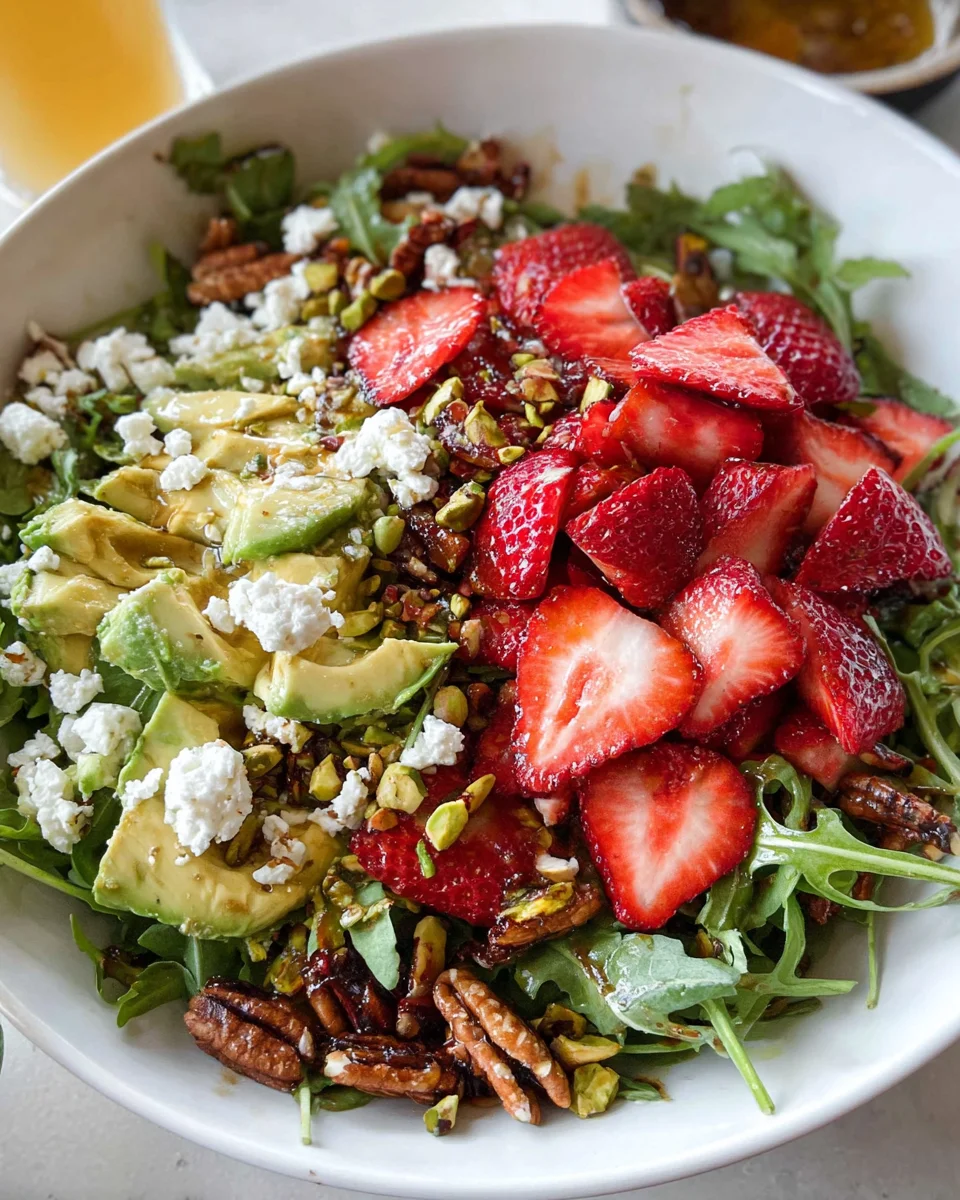 Strawberry Crunch Salad Strawberry