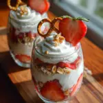 Strawberry Pretzel Salad Parfaits Strawberry Pretzel Salad Parfaits