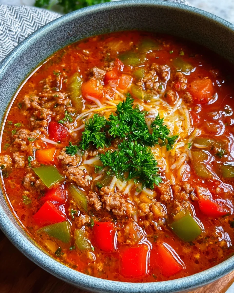 Stuffed Pepper Soup 20 Stuffed Pepper Soup