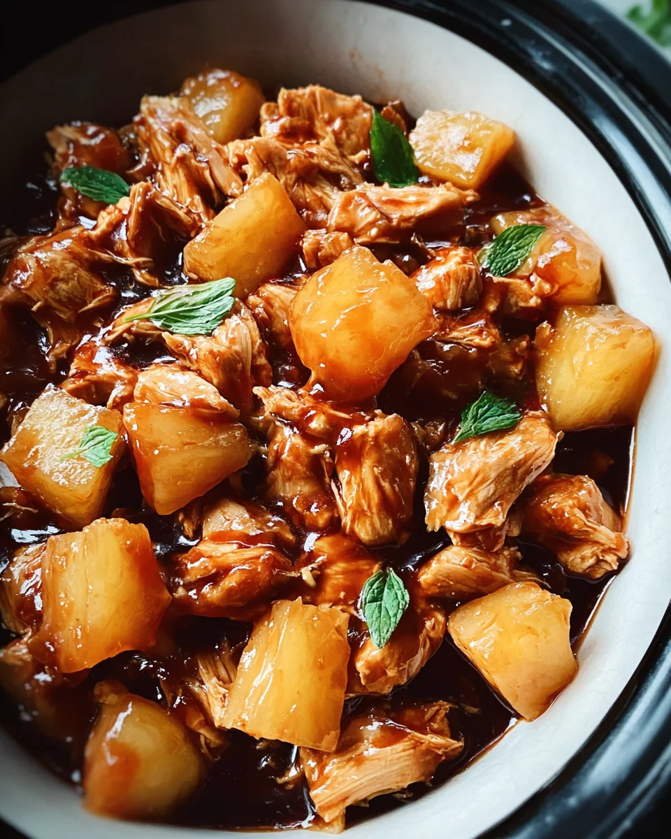 Sweet Hawaiian Crockpot Chicken Sweet Hawaiian Crockpot Chicken
