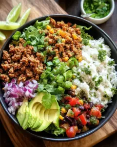 Taco Lunch Bowls