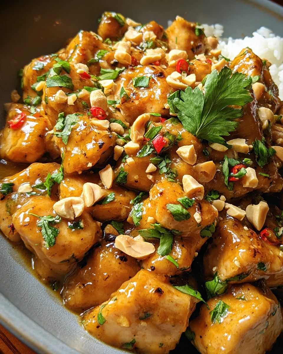 Thai Peanut Chicken Thai Peanut Chicken