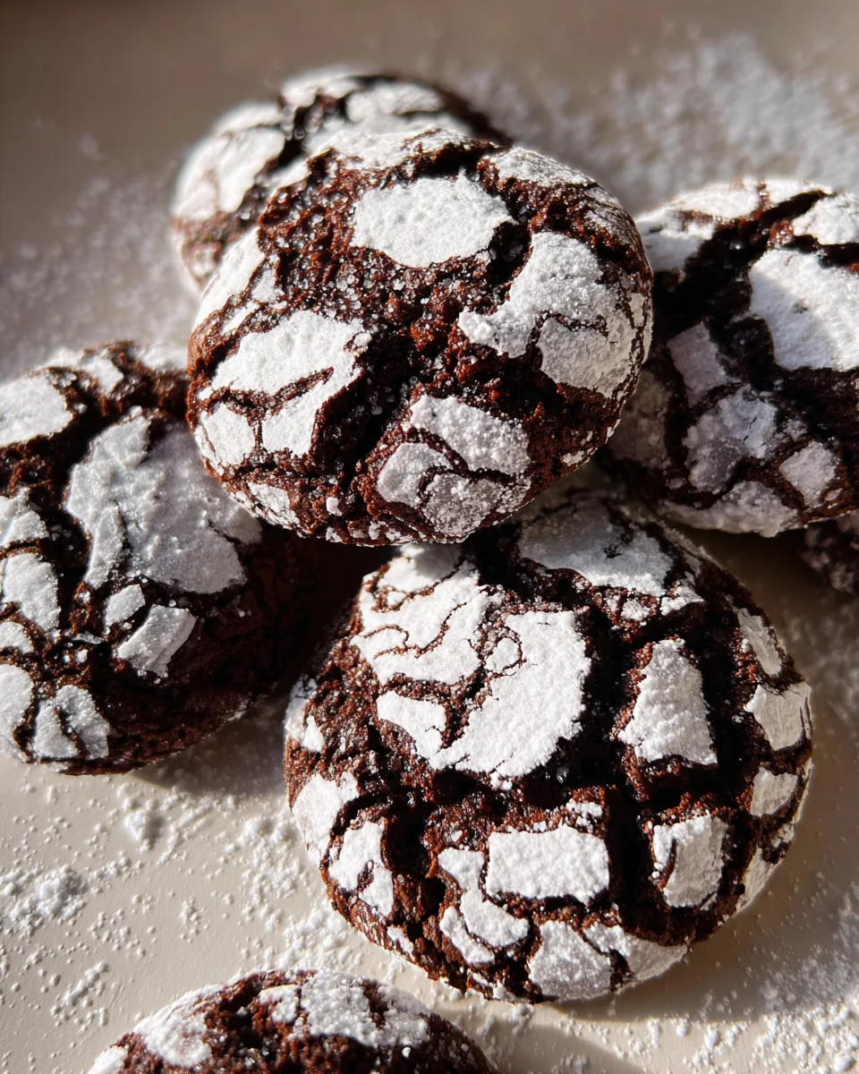 The BEST Chocolate Crinkle Cookies Recipe 22 The BEST Chocolate Crinkle Cookies Recipe