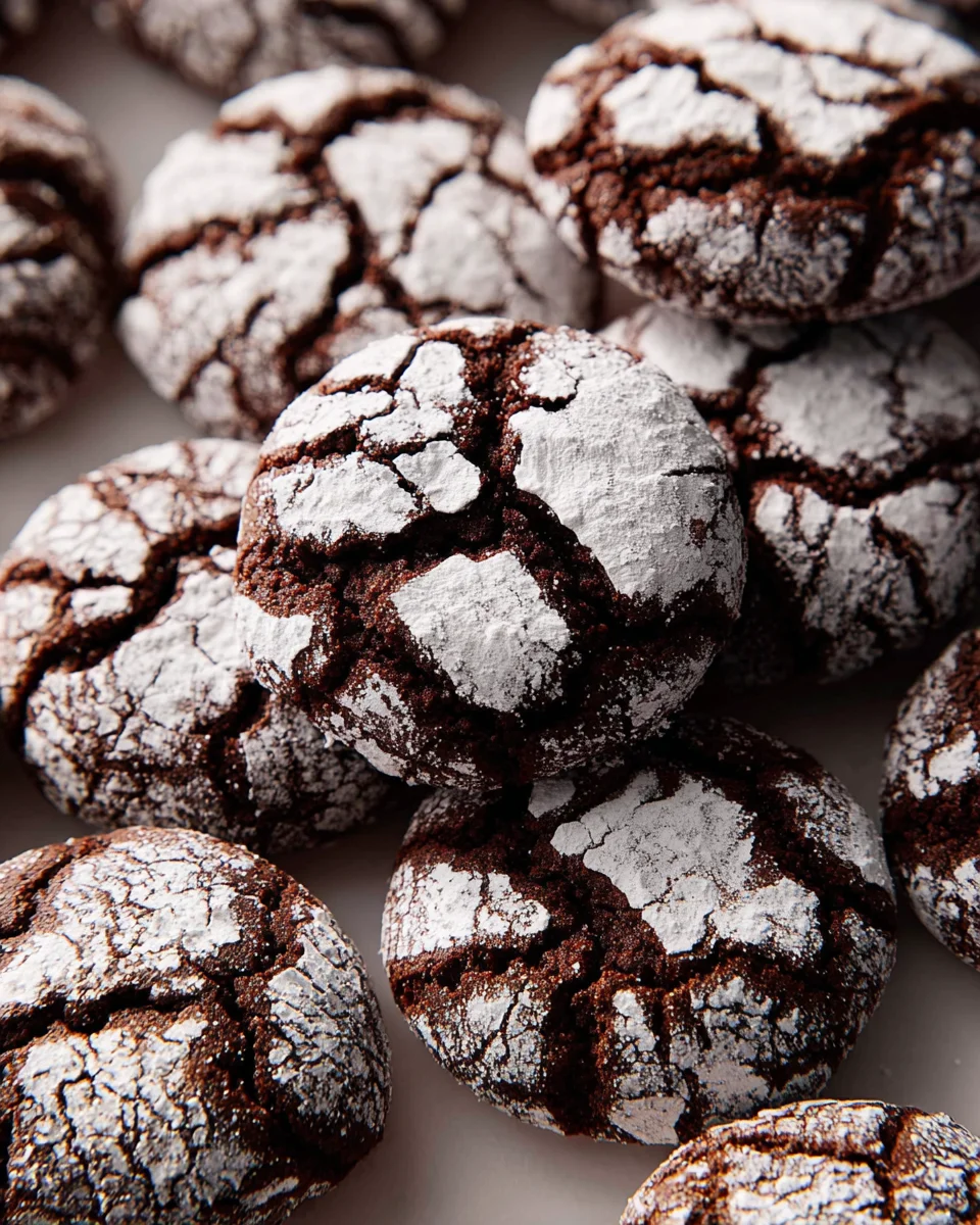 The BEST Chocolate Crinkle Cookies Recipe 23 The