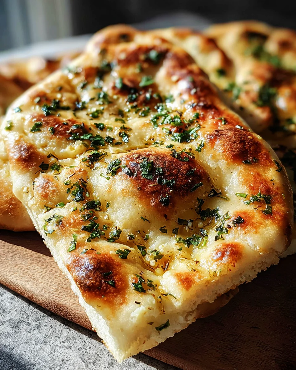 The Best Easy Garlic Naan Bread