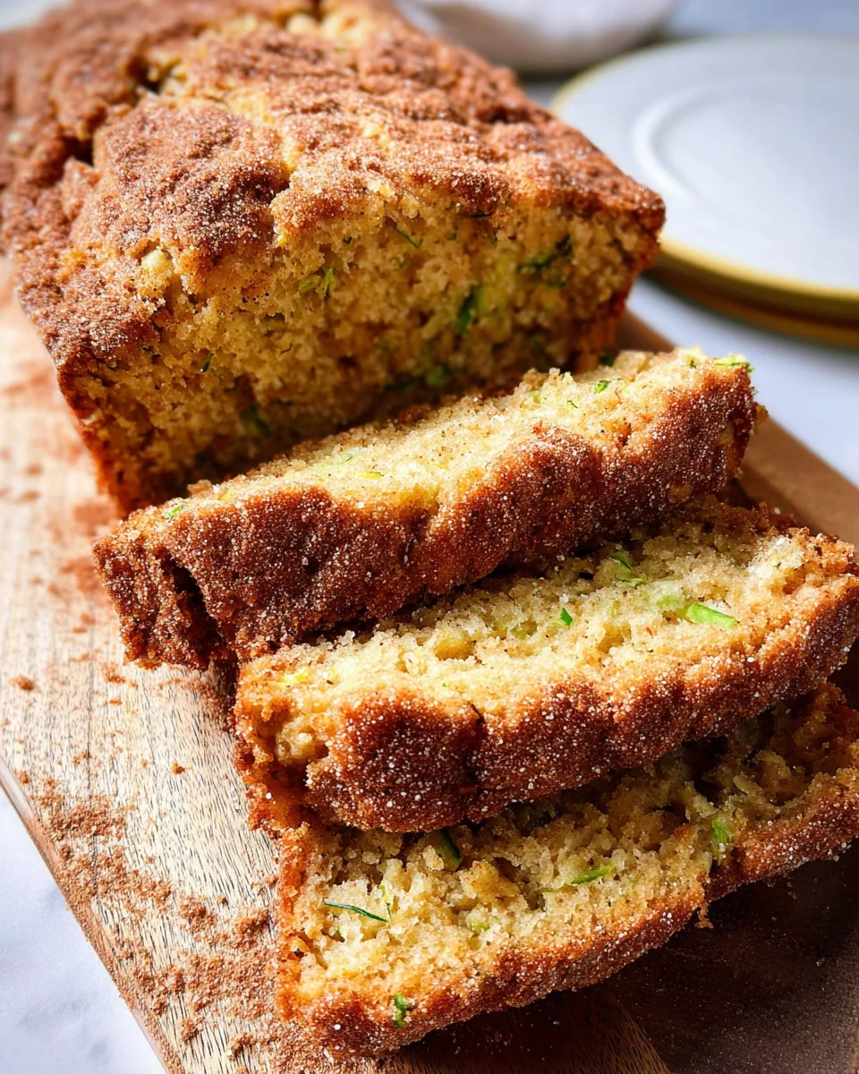 The Best Snickerdoodle Zucchini Bread