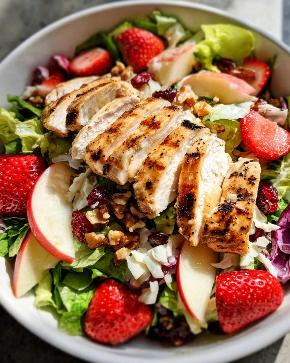 The Best Strawberry Chicken Salad