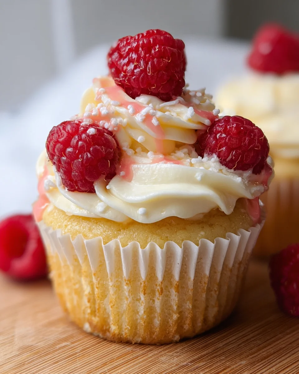 The Best White Chocolate Raspberry Cupcakes 26 The