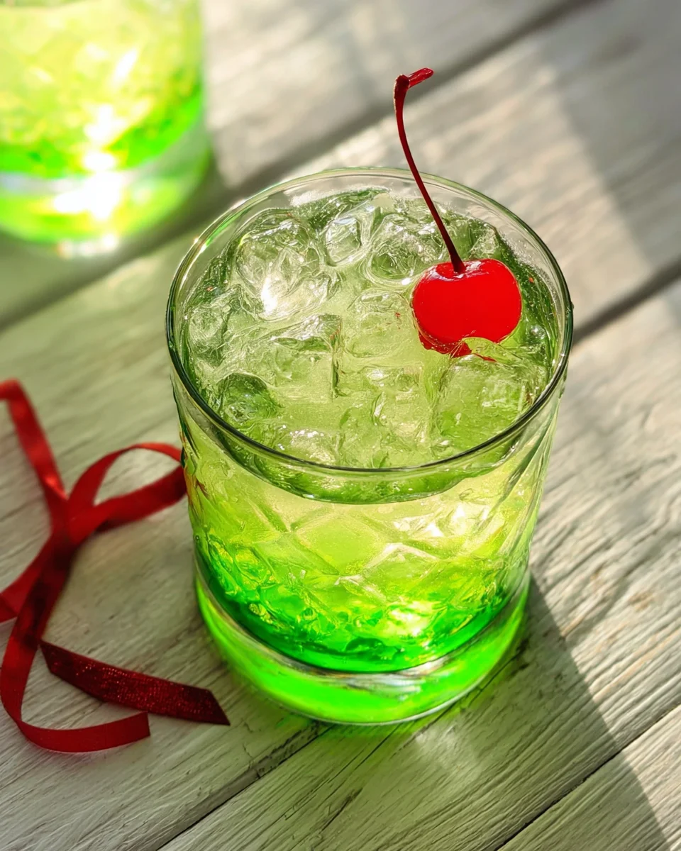 The Grinch Cocktail 14 The