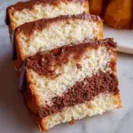 Three Layer Pound Cake