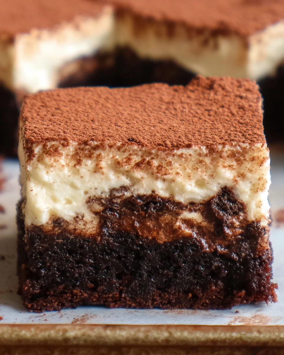 Tiramisu Brownies 22 Tiramisu Brownies
