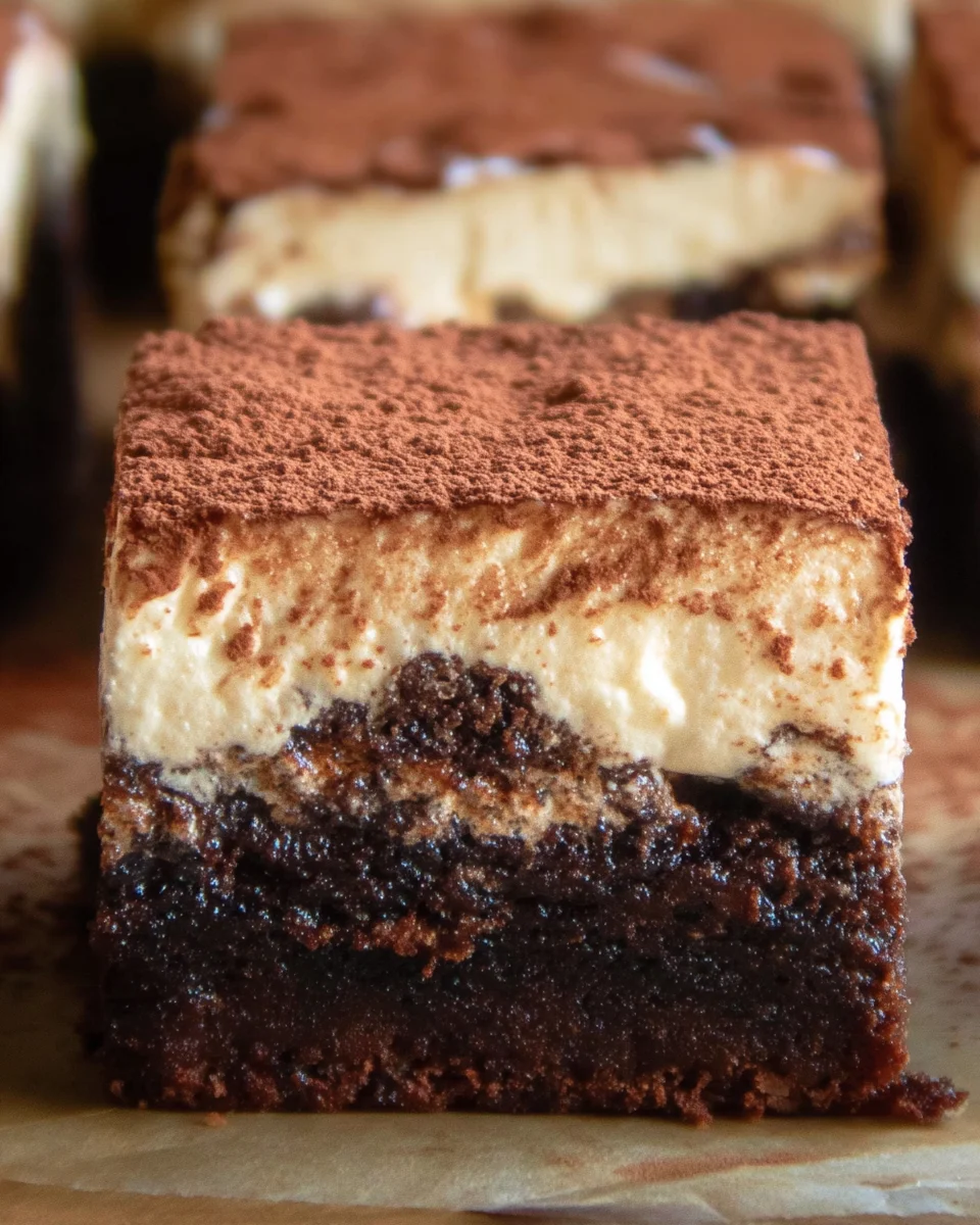 Tiramisu Brownies 23 Tiramisu