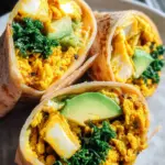 Tofu Scramble Wrap