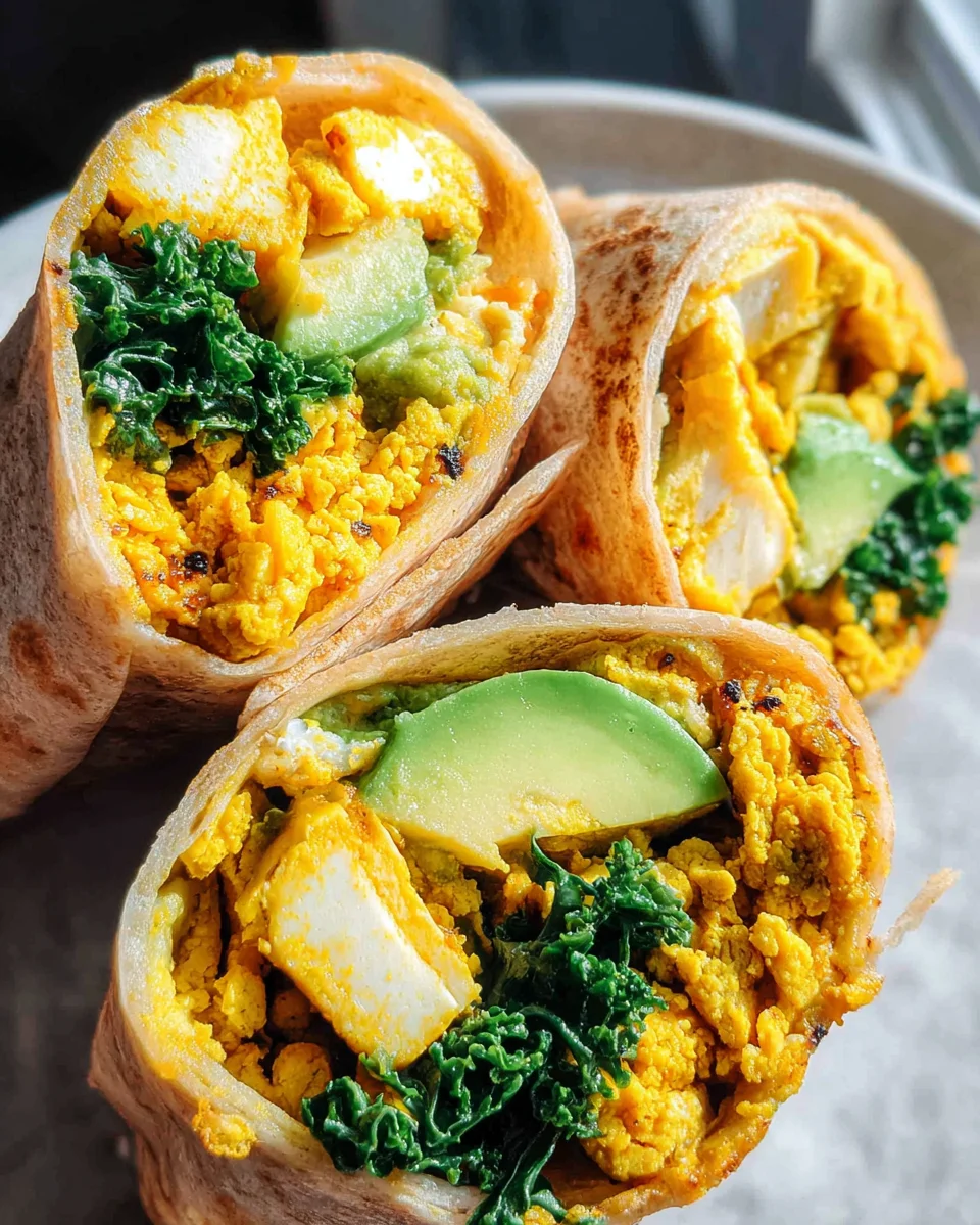 Tofu Scramble Wrap