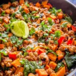 Turkey Sweet Potato Skillet