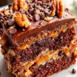 Turtle Caramel Cake 26 Turtle Caramel Cake